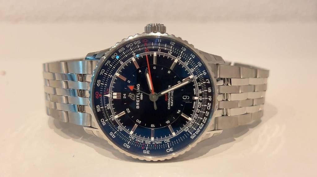 Orologi: Breitling Navitimer GMT 41, Automatikuhr, Neu! – Usato da Arbon venduto da STEFF.1 2
