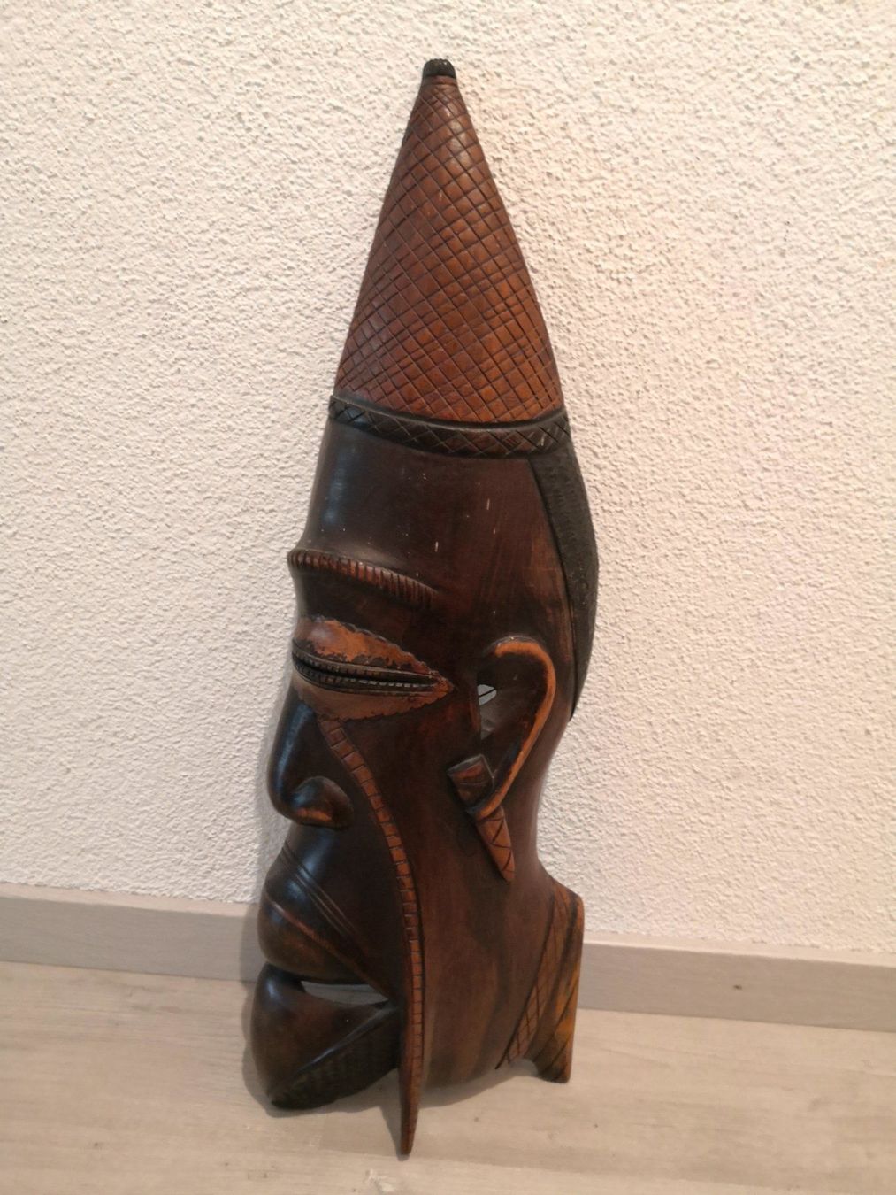 Internationale Kunst: 🤩AFRIKANISCHE HOLZMASKE AUS KENIA – Neu (gemäss Beschreibung) aus Olten von Naja-Twins-Twins 4