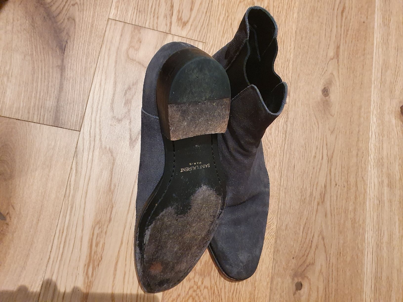 Saint Laurent Scarpe da uomo: Saint Laurent, Chelsea Boots, Schuhe, 40 – Usato da Humlikon venduto da Harvey007 3