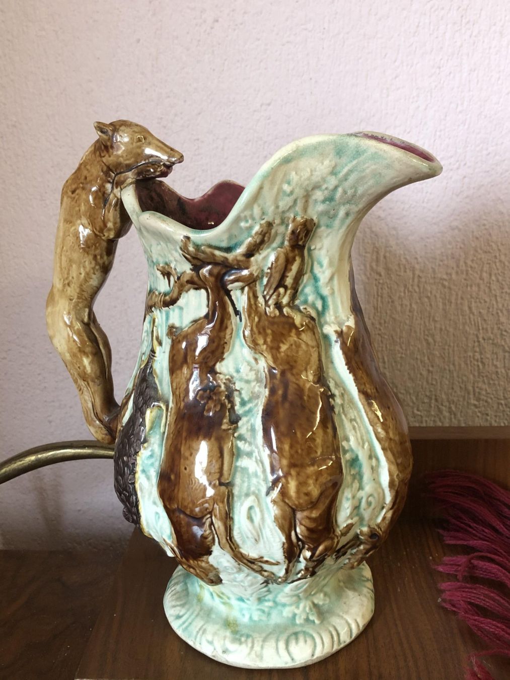 Vasi & Recipienti: Krug oder Vase, Keramik mit Tiermotiven – Nuovo e nell'imballaggio originale da Füllinsdorf venduto da Sunnebliemli7 4