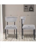 Samtsühle 2 Stück von Home24 - NP CHF 98.-/ FABRIKNEU