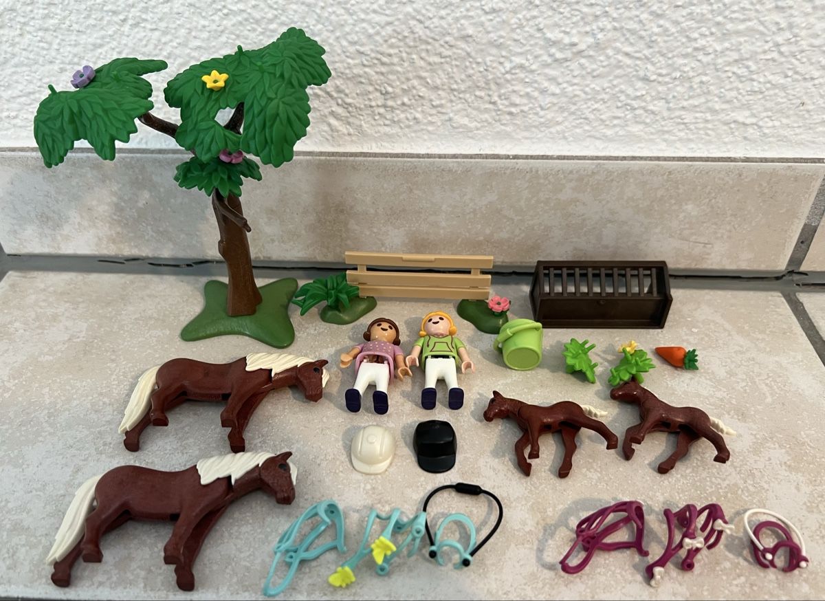 Playmobil Giocattoli: Playmobil Set - Pferde mit Reitern – Usato da Urdorf venduto da silu_80 1