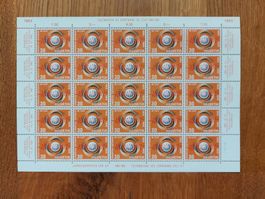Postfrisch, gültige Schweizer Frankatur, Briefmarkenbogen