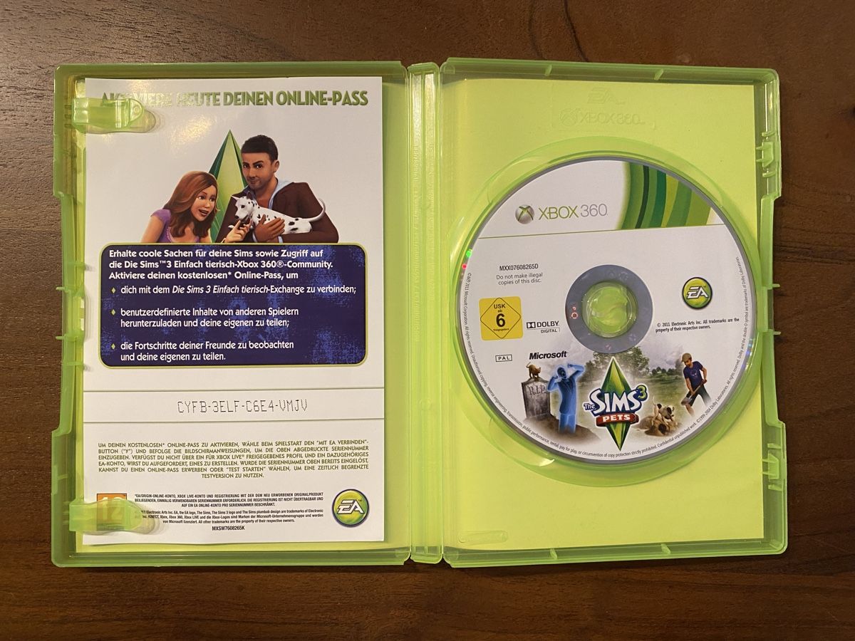 Microsoft Giochi: Die Sims 3: Einfach Tierisch für Xbox 360 – Usato da Thunstetten venduto da Virus_33 1