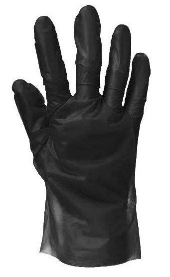 Guanti & manicotti: TPE Einweg Handschuhe Schwarz (100er Box) – Nuovo e nell'imballaggio originale da Olten venduto da HoYa01 1