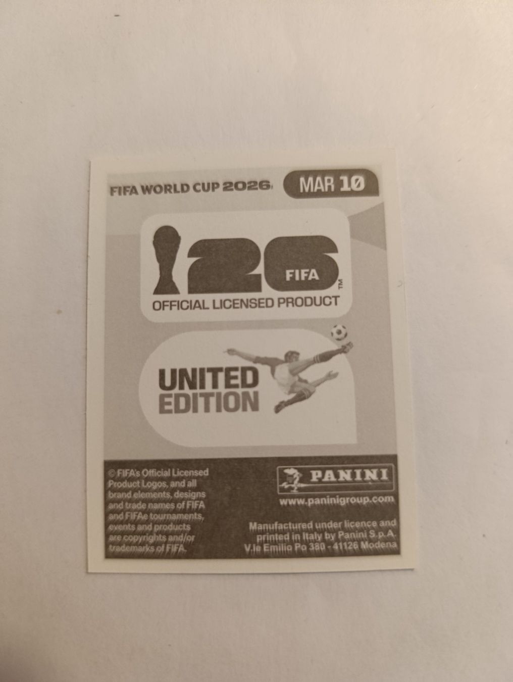 Panini Sammelbilder & Trading cards: MAR 10, WM 2026 Panini Sticker – Neu (gemäss Beschreibung) aus Kriens von Annele97 1