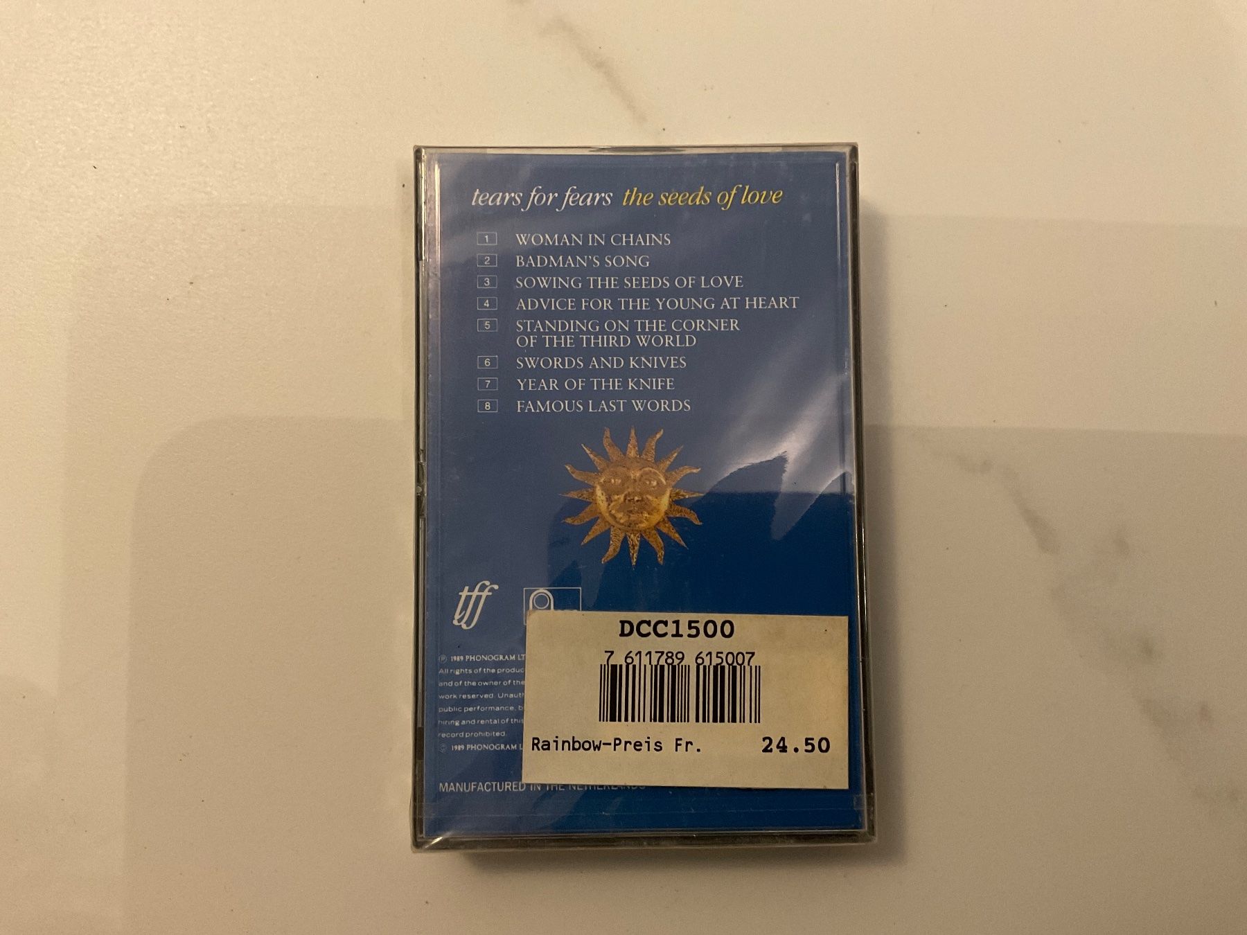 Tears for Fears - The Seeds of Love - Cassette DCC digital (Neu und ...