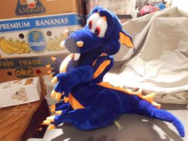 Drachen, Bananas, blau/orange