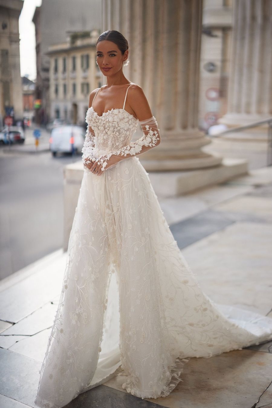 Vestiti: Secondhand Brautkleid Katy Corso "Cherry", Grösse 36-38 – Usato da Brunnen venduto da Herzig-Brautmode