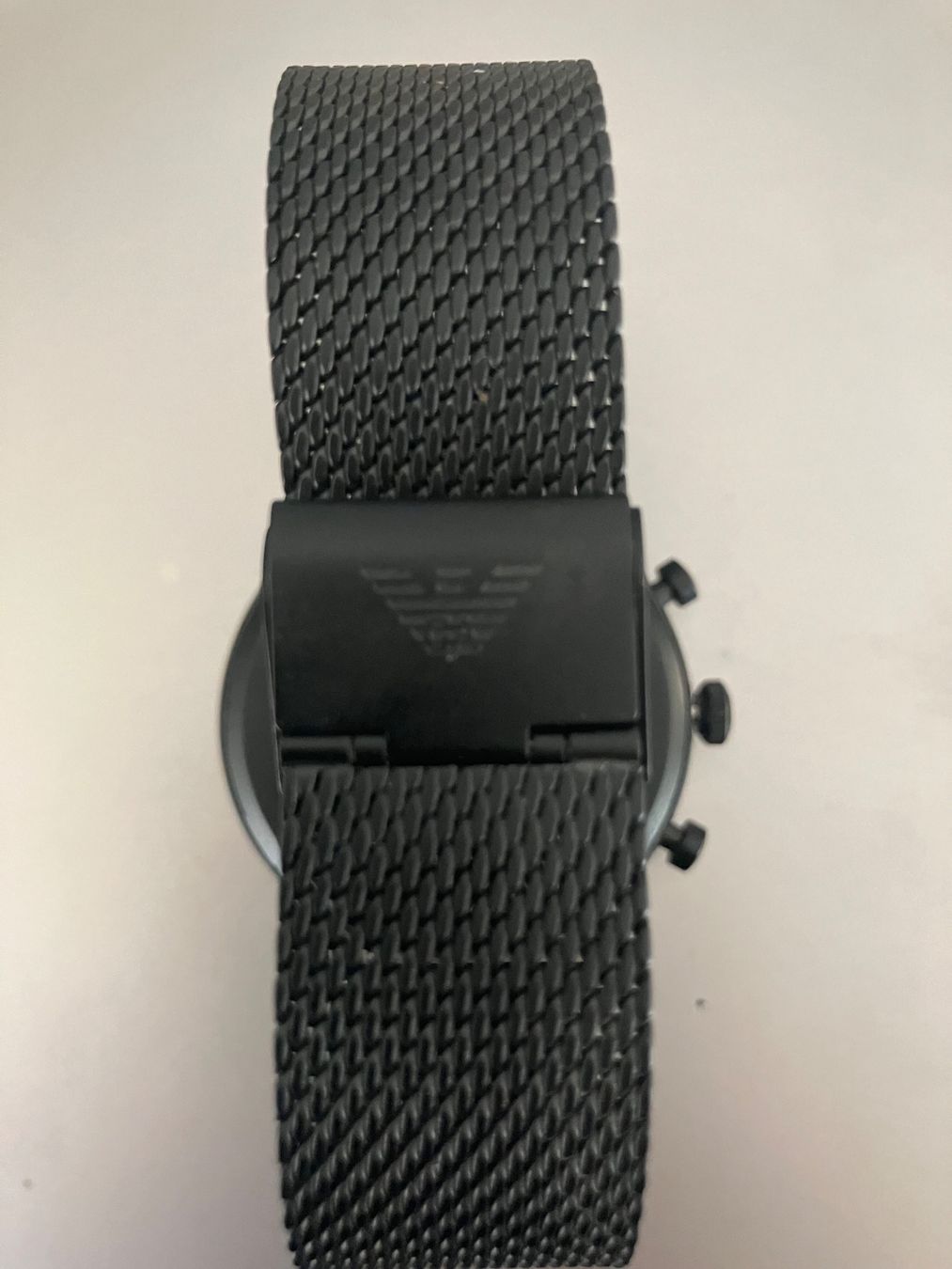 Armani Uhren: Emporio Armani Chronograph schwarz – Gebraucht aus Rapperswil/SG von danielschifferle 2