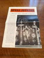 Opern Journal April 1964 Ballett Elektra gebraucht