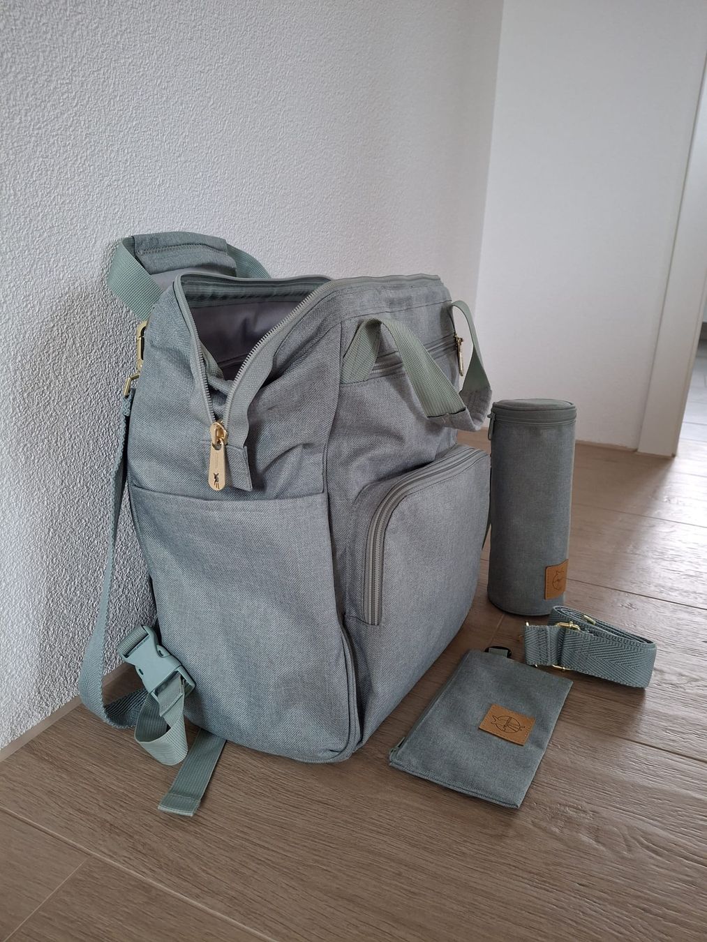 Lässig Rucksäcke: Lässig Wickelrucksack mint – Gebraucht aus Schnottwil von jb_39 1