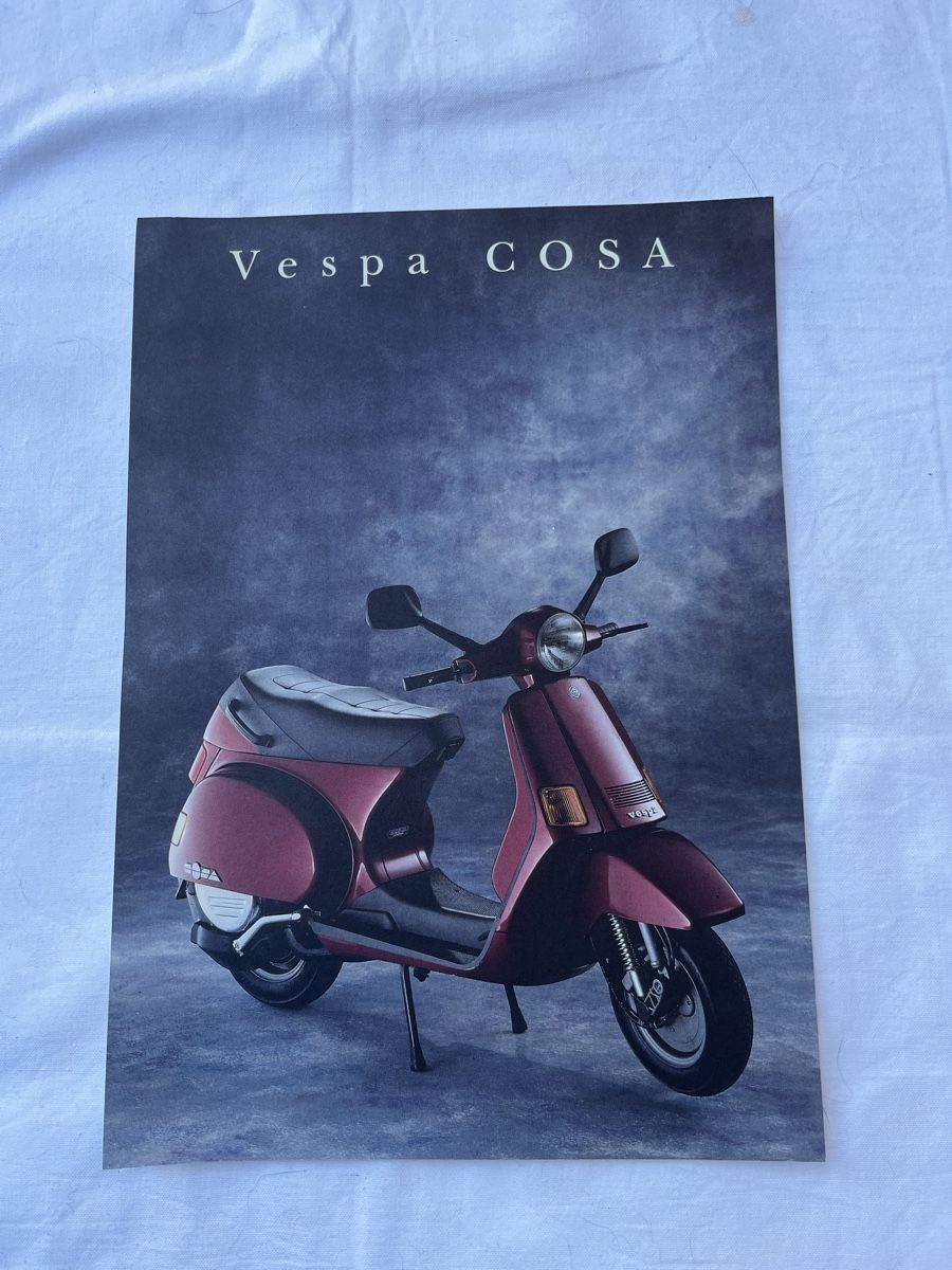 Vespa Documenti: Vespa Cosa Prospekt – Nuovo e nell'imballaggio originale da bretzwil venduto da nightflasher