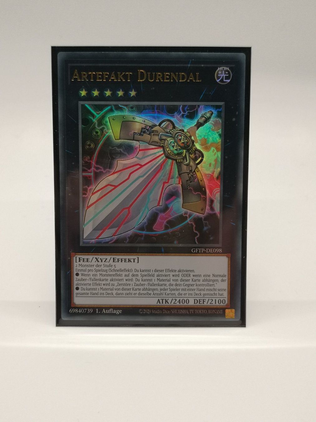 Yugioh Carte collezionabili: YU-Gi-Oh Artefakt Durendal – Nuovo (secondo la descrizione) da Zofingen venduto da gerrymovie93