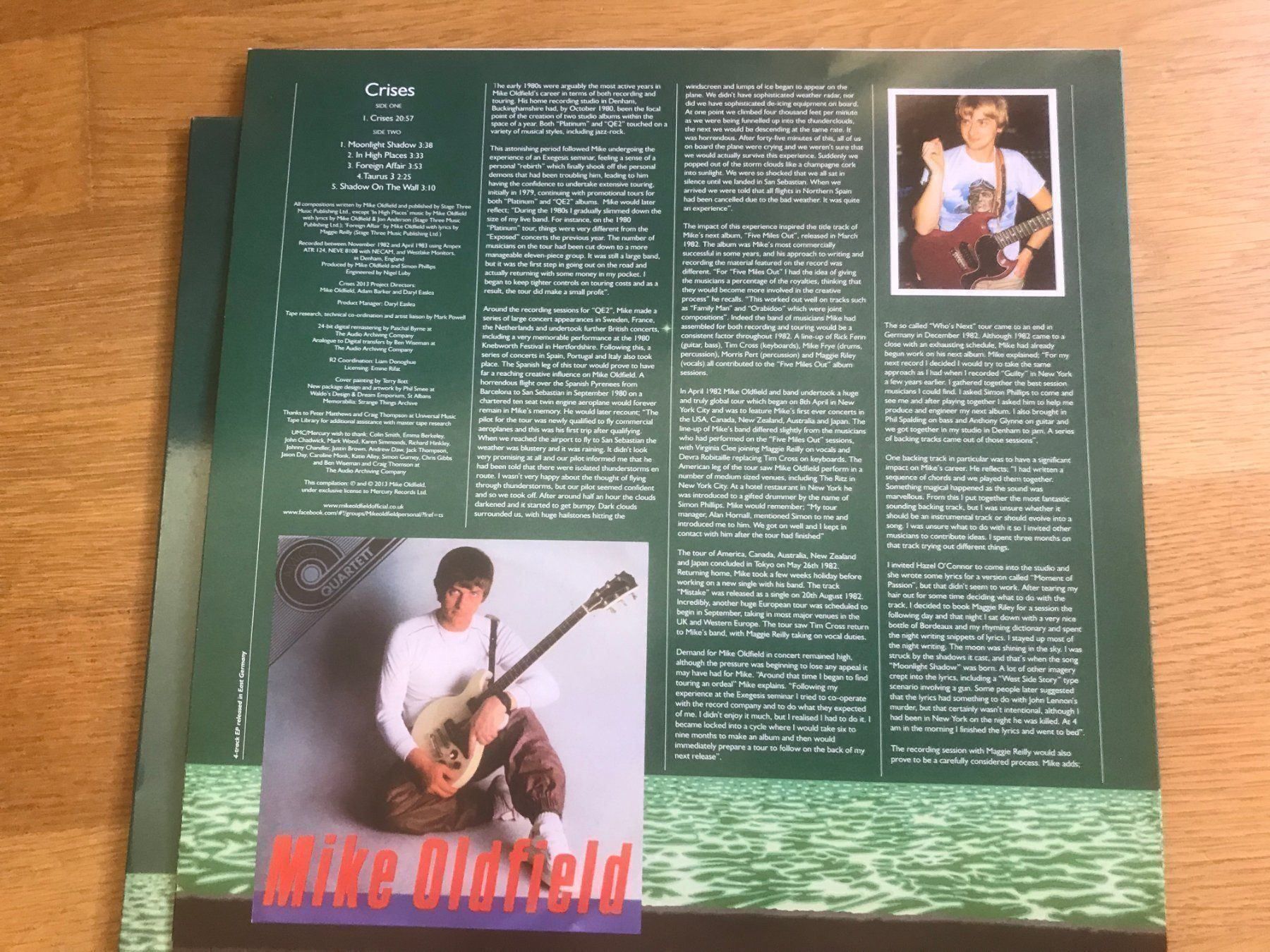 Dischi in vinile: Mike Oldfield - Crises 180gr Remasterd – Nuovo (secondo la descrizione) da Mörel venduto da Manolocana 2