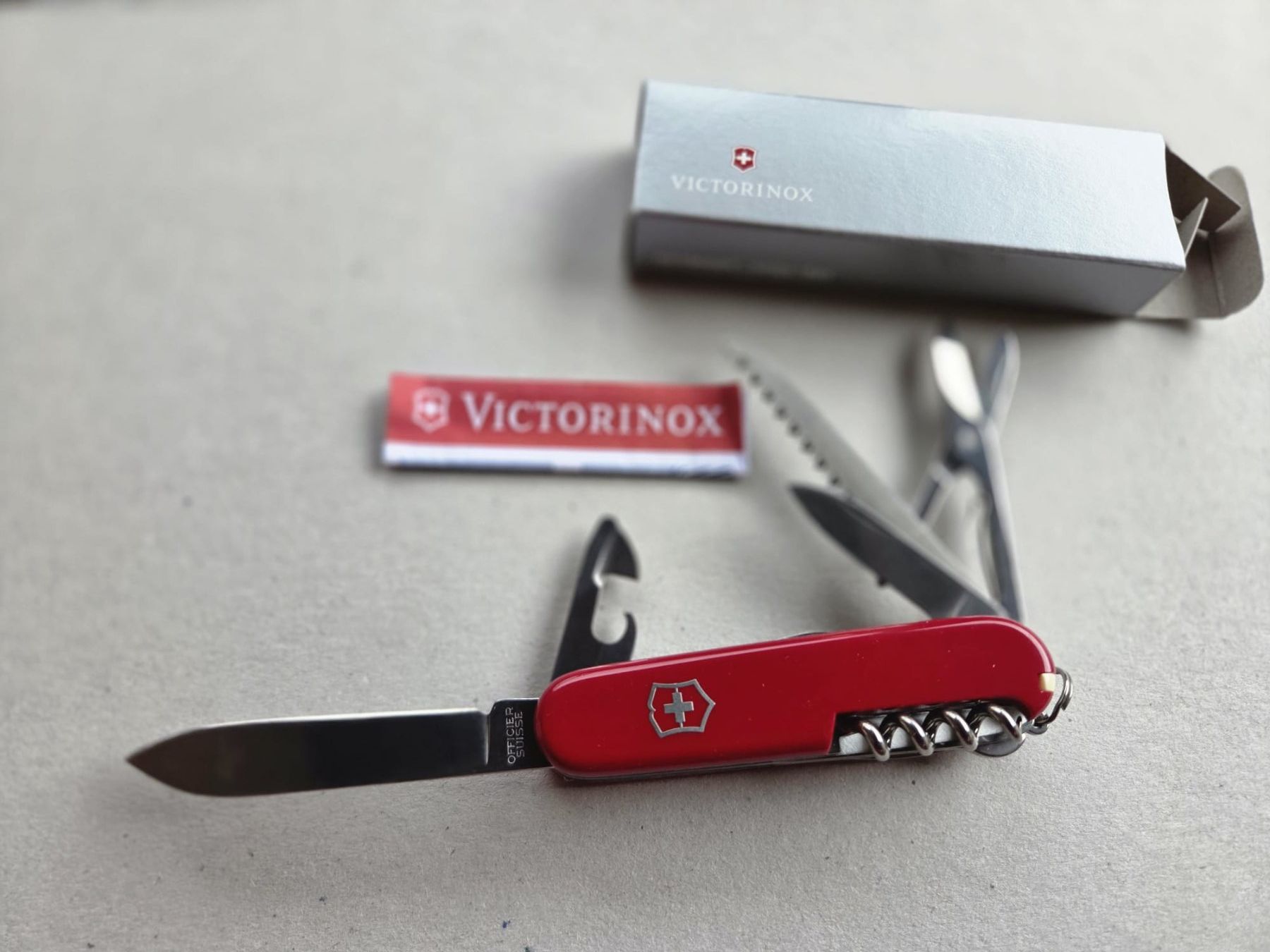 Victorinox Coltelli tascabile: Couteau Victorinox Julius Bär – Usato da Choëx venduto da Solmo51 2