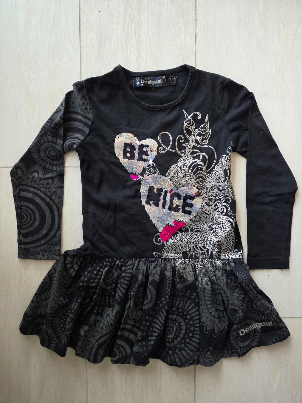 Desigual Vestiti & Gonne: Robe manches longues – Usato da Onnens VD venduto da Bleuet06