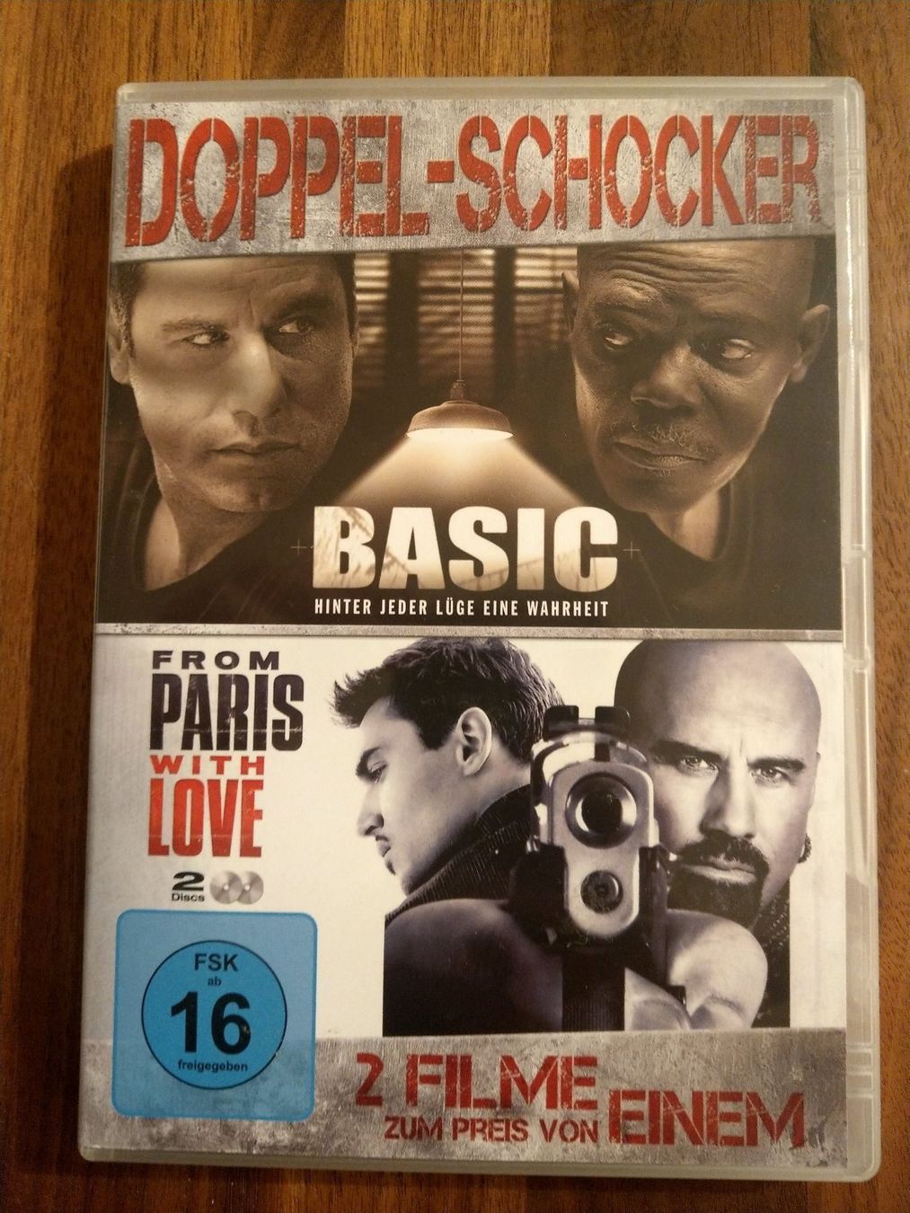 Tutti i DVDs: DVD - Basic & From Paris with Love – Usato da Rheinfelden venduto da Onyx74