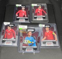WM 5xLot Schweiz 2018 Panini Prizm FIFA Sommer Liechtsteiner