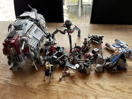 Lego Star Wars AT-TE Walker Set mit verschiedenen Figuren