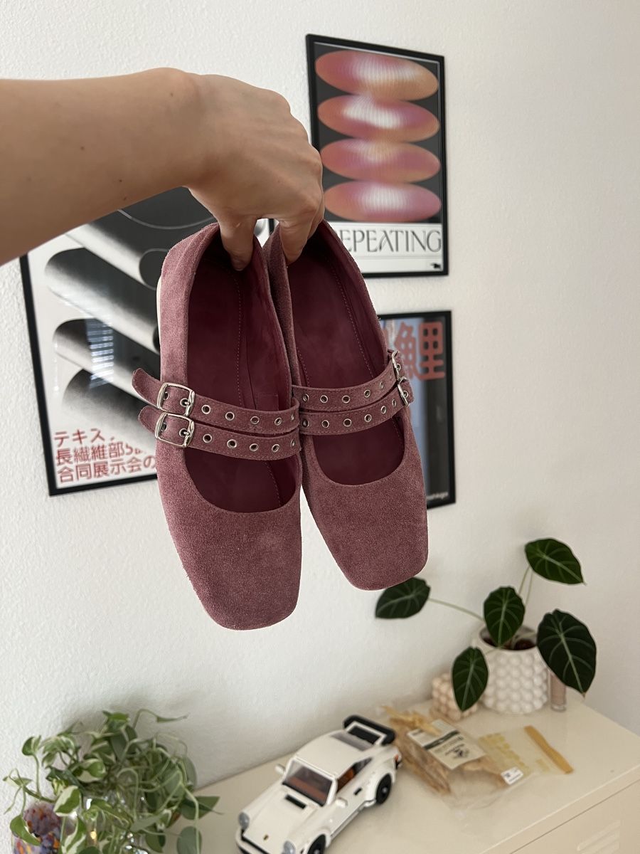 Scarpe da donna: Leather Handmade ballerina flats – Nuovo (secondo la descrizione) da Pfäffikon SZ venduto da str_s55r 2