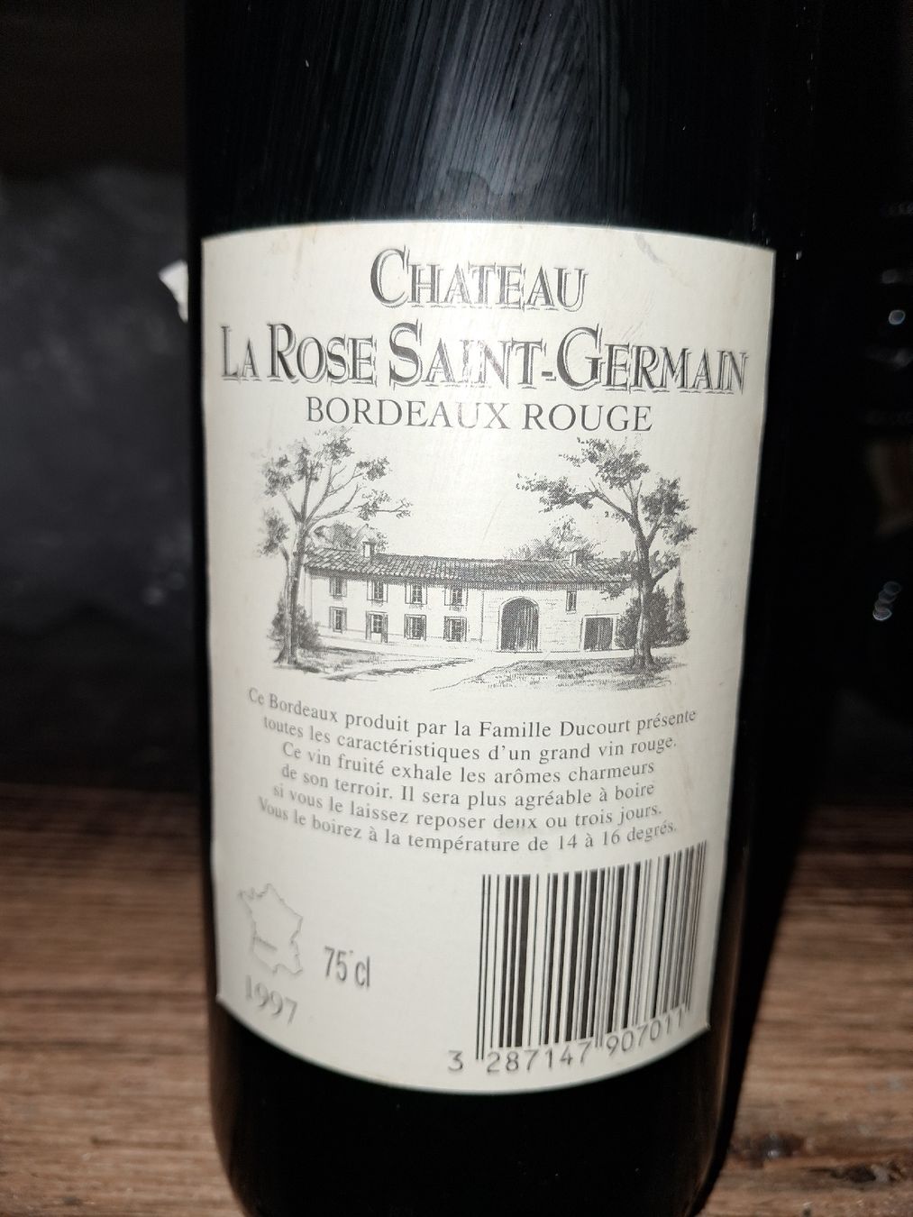 Vino: Château La Rose Saint-Germain 1997 – Nuovo e nell'imballaggio originale da Le locle venduto da juliensaran 3