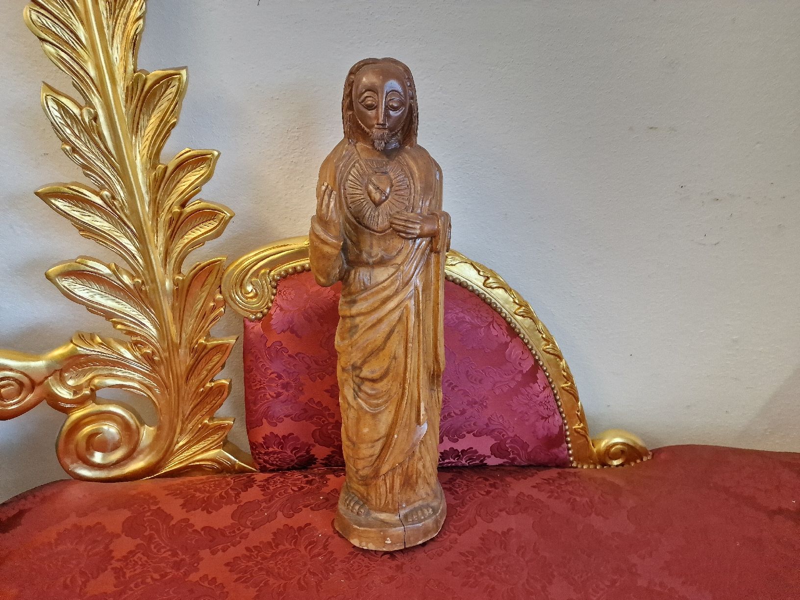 Statuette: heilige holz Figur – Usato da Mettlen venduto da elios0888 5