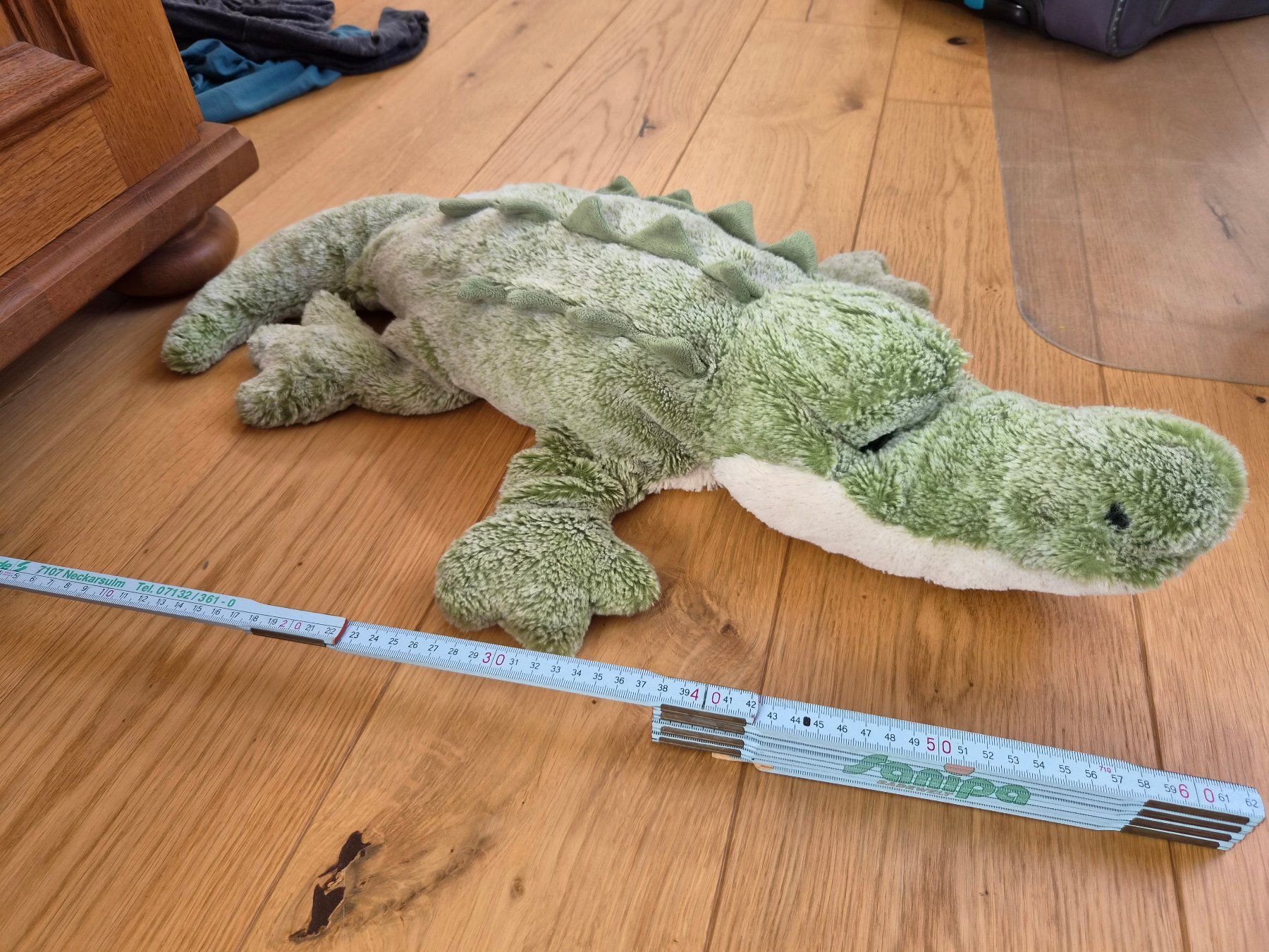 Giocattoli: Süsses Krokodil ca 60 cm – Usato da Reinach BL venduto da Jellys 1