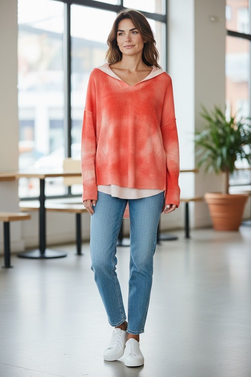 Maglioni & Felpe: Pull MAX&MOI corail et blanc 100% cachemire – Nuovo (secondo la descrizione) da Vuisternens-Romont venduto da gol_xp6p 1