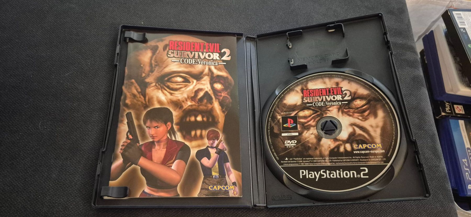 Capcom Spiele: RESIDENT EVIL SURVIVOR 2 CODE VERONICA PS2 DEUTSCH RETRO – Gebraucht aus Grand-Lancy von luc111 2