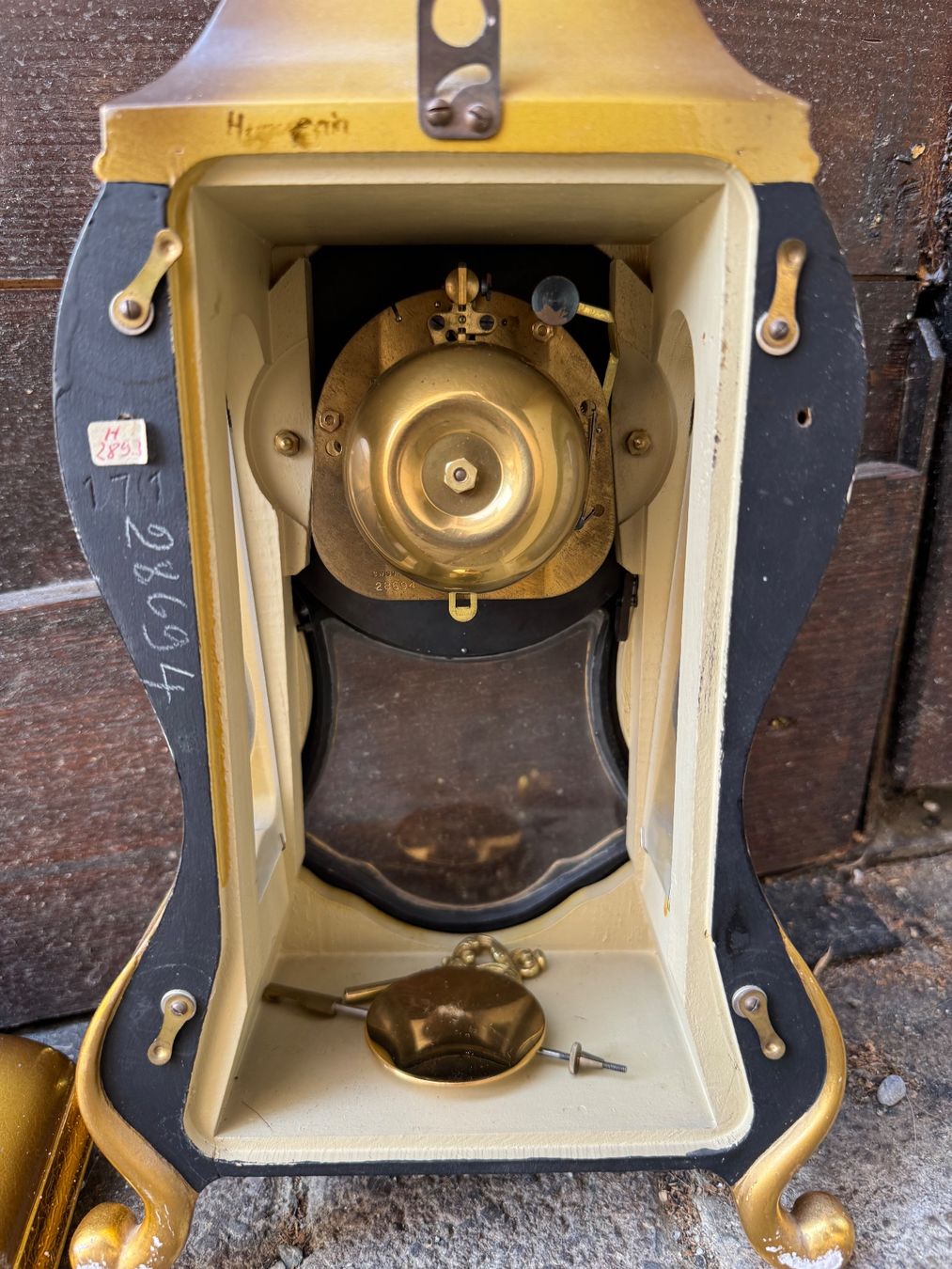 Orologi da terra & Orologi da parete: Superbe pendule neuchâteloise LeCastel dorée – Usato da Erde venduto da CBarts 6