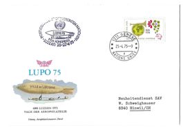 LUPO 75 Kat-Nr. TA 9.a2 ab UNO Genf mit Sonderstempel