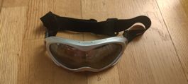 Skibrille Silber für Ski und Snowboard, Top Zustand!