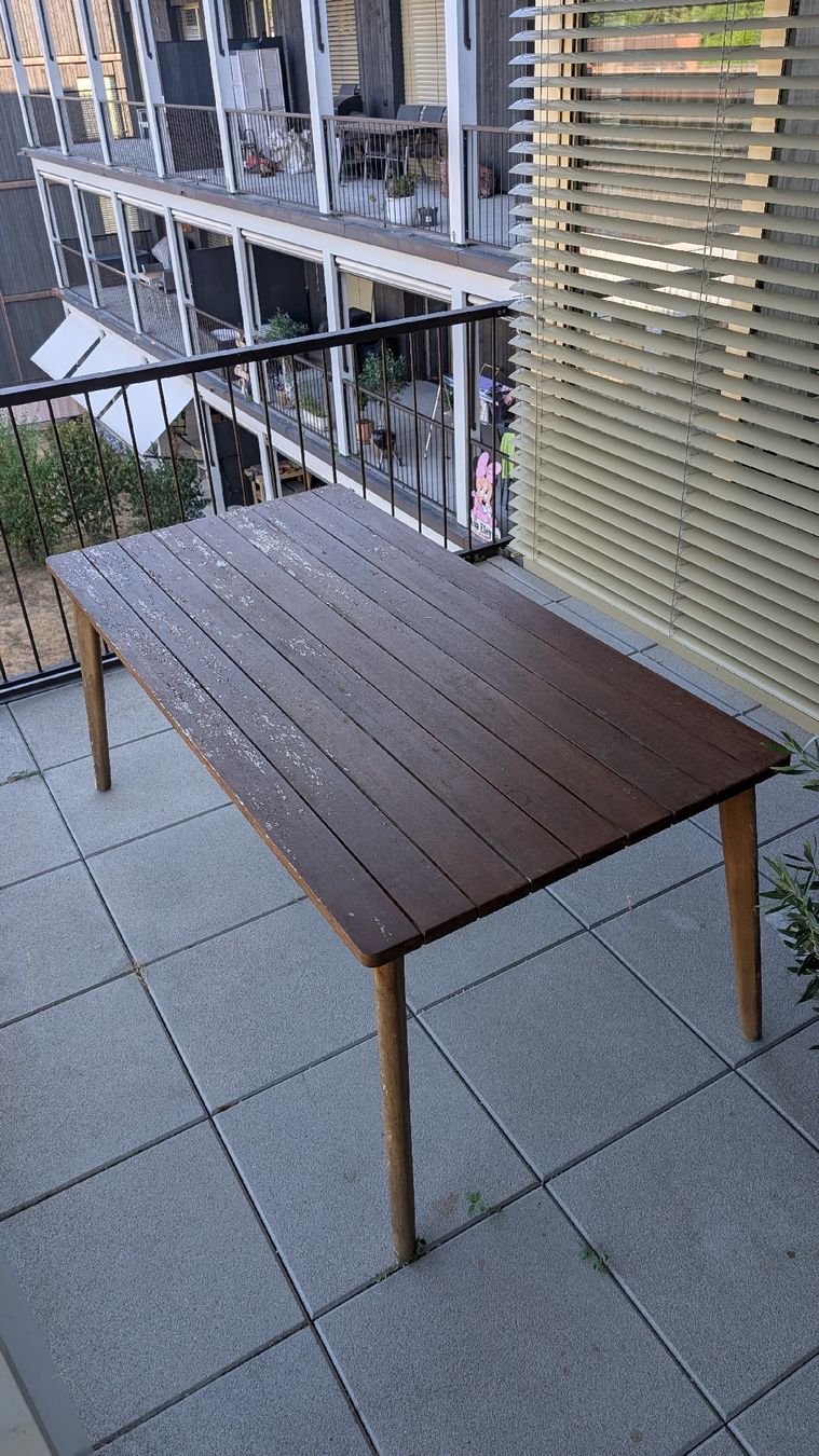 Tische: Gartentisch Holz – Gebraucht aus Muri AG von Abaera 1