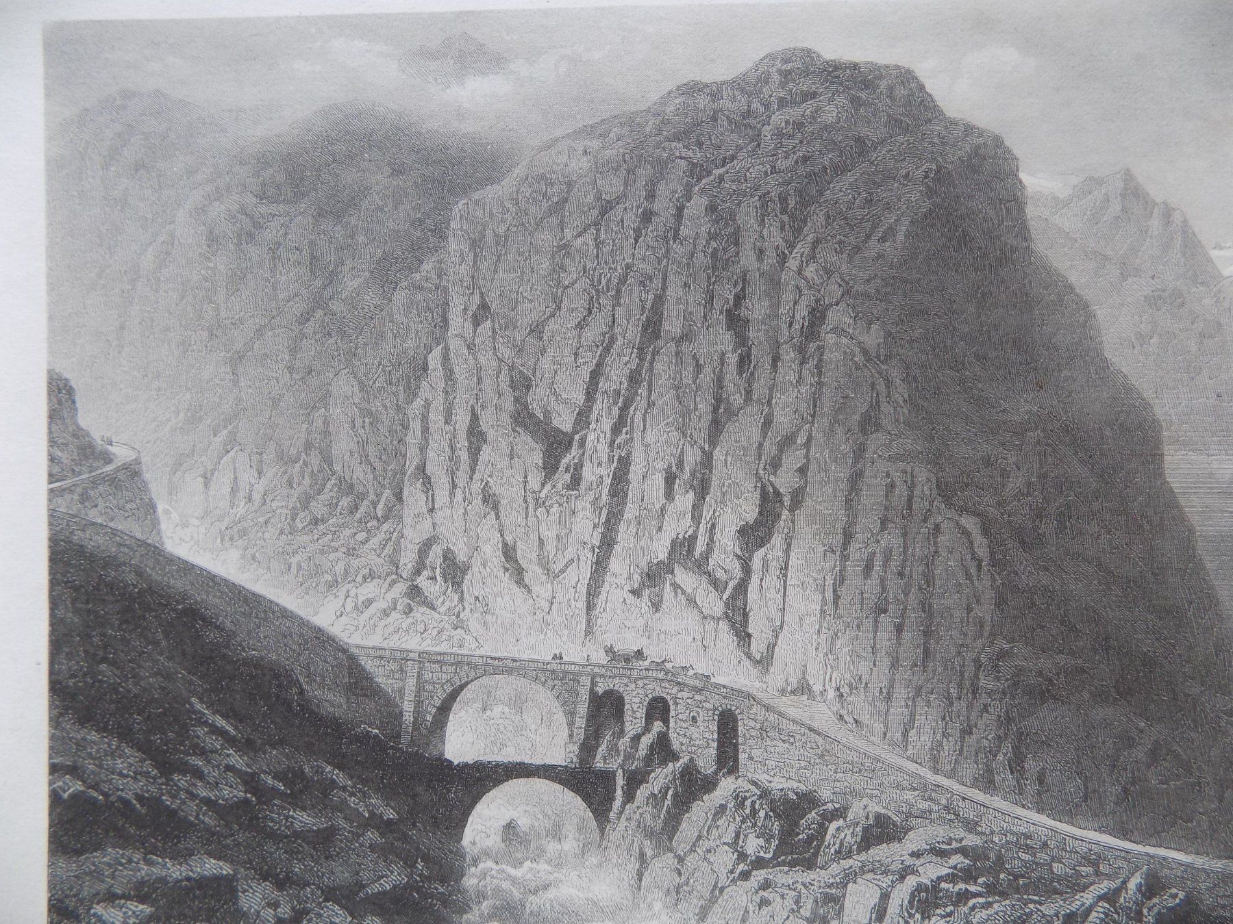 Incisioni: Teufelsbrücke Gotthard Route – Usato da Risch venduto da Rischli15 5