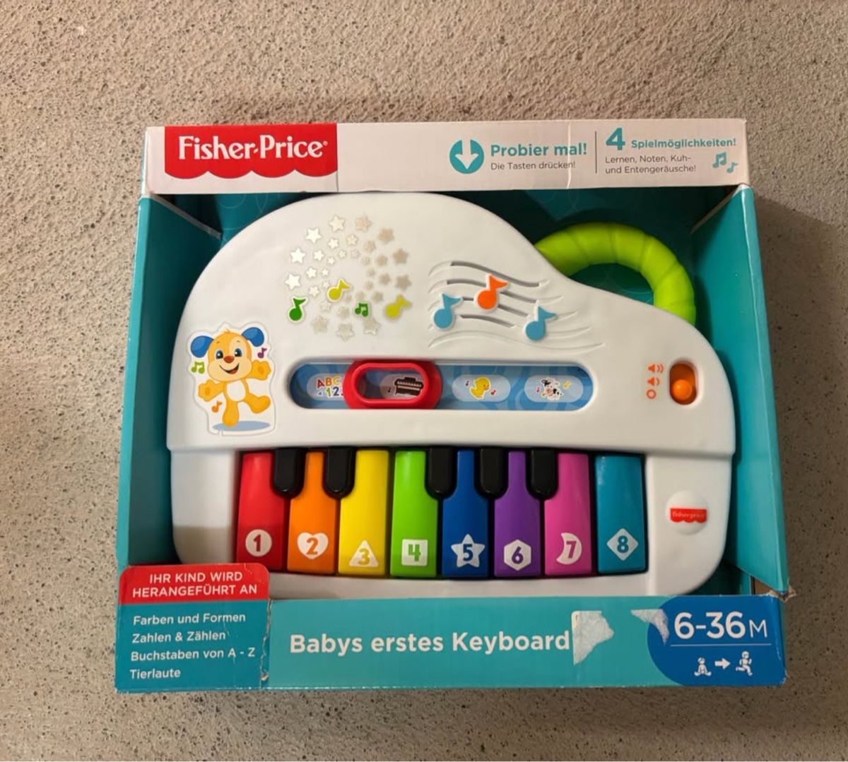 Fisher-Price Babys erstes Keyboard, Top Zustand (Neu und ...