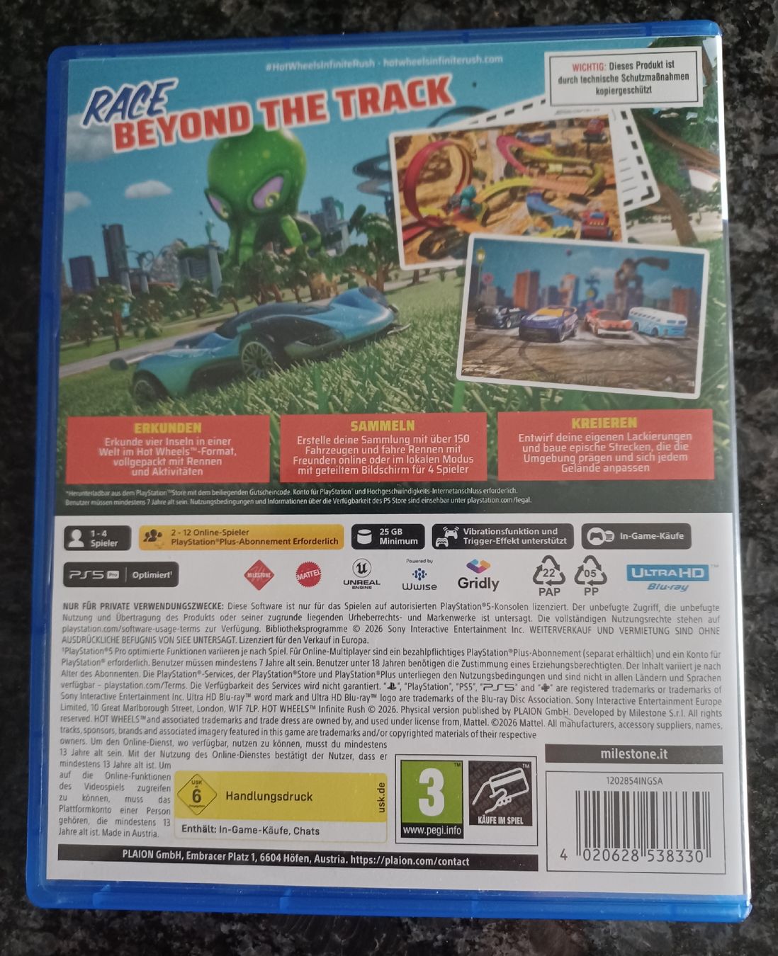 Spiele: Hot Wheels Infinite Rush Ps5 inkl. Code – Neu (gemäss Beschreibung) aus Eggenwil von Murmeltier87 1