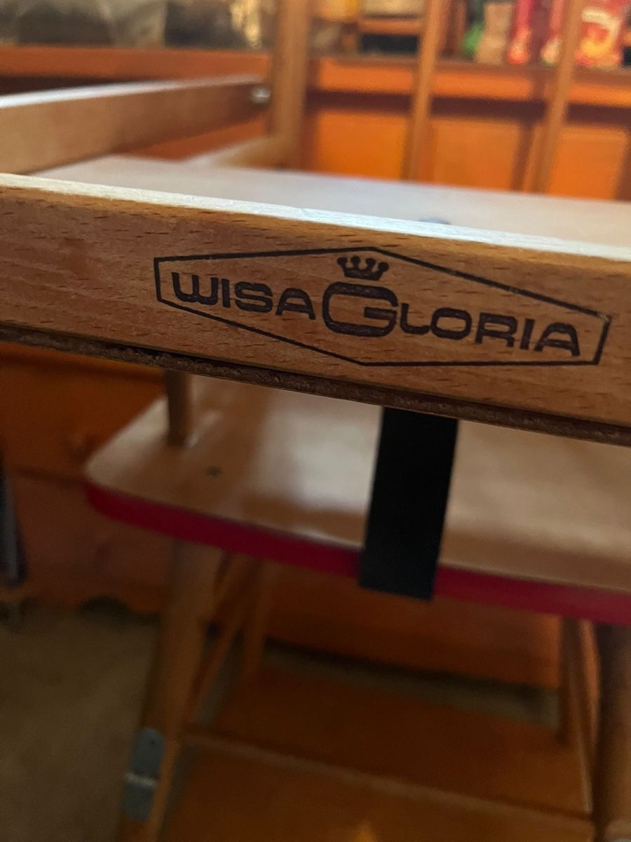 Wisa Gloria Seggioloni: Retro Hochstuhl GloriaWisa – Usato da Thun venduto da ticlai 2