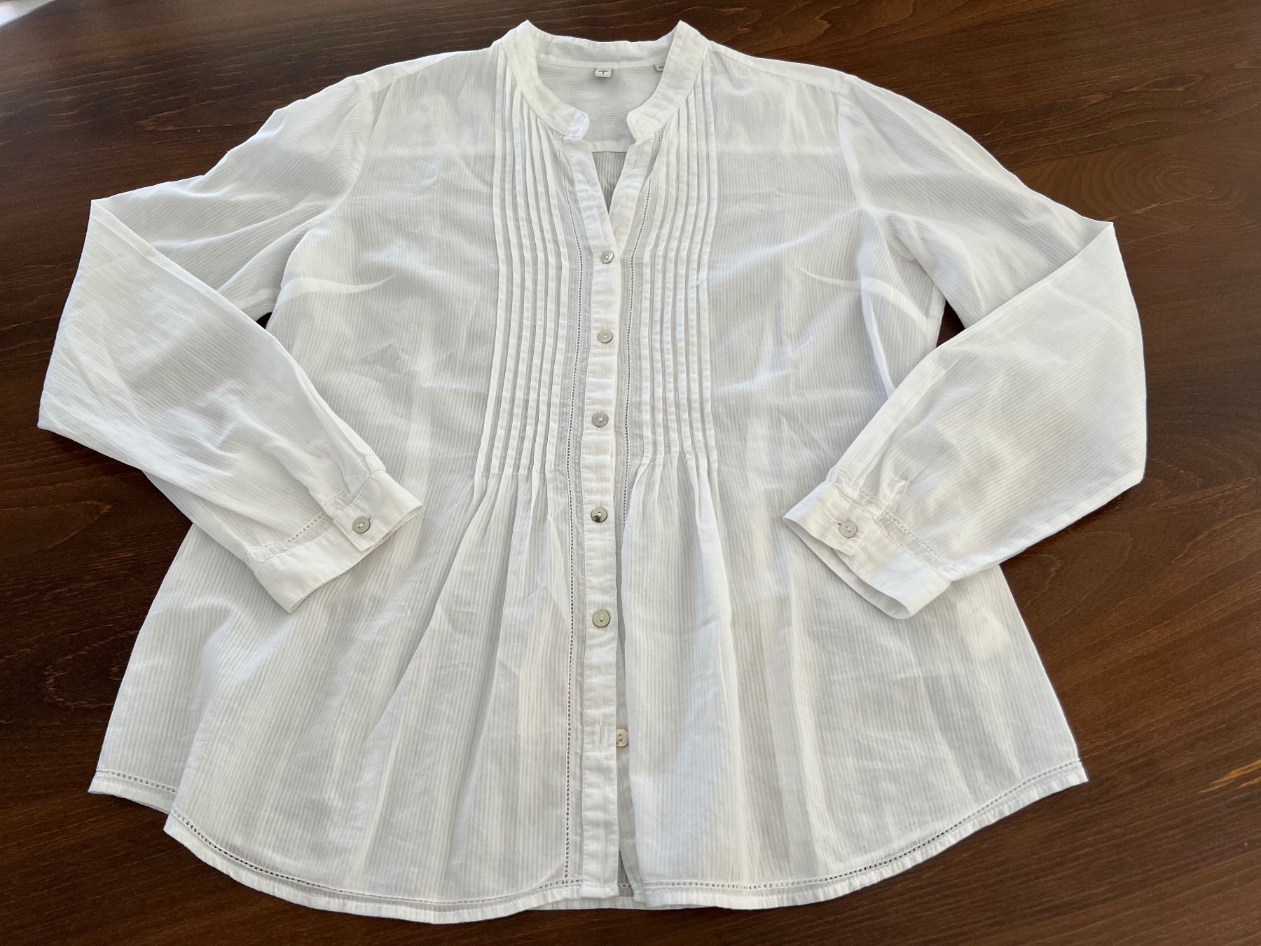 Blusen: Seidensticker- Sommer Bluse, weiss, Gr. 40, – Gebraucht aus Ebmatingen von Mistelu