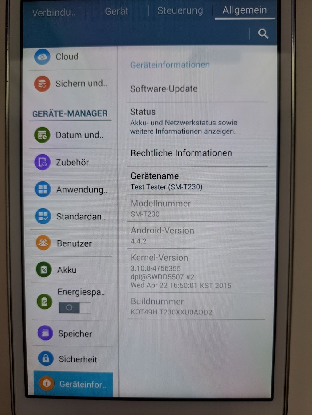 Samsung Tablet PC: Samsung Tablet SM-T230 – Usato da Schlieren venduto da Rcaliforni 4