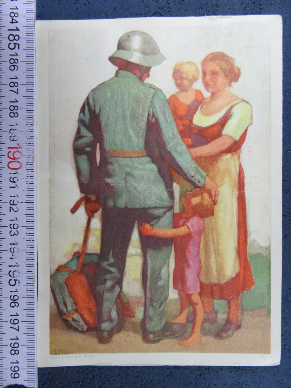 Cartoline postali: ARMEE SCHWEIZ 1929 BUNDESFEIER AK – Usato da Ettingen venduto da Hausi4711 1