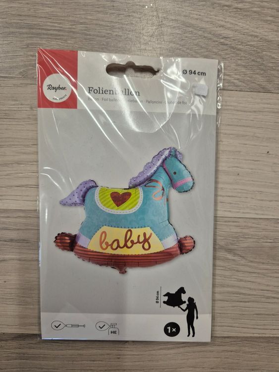 Rayher Toutes les décorations: Folienballo Baby Boy – Neuf avec emballage d'origine à Birrwil par Isle1