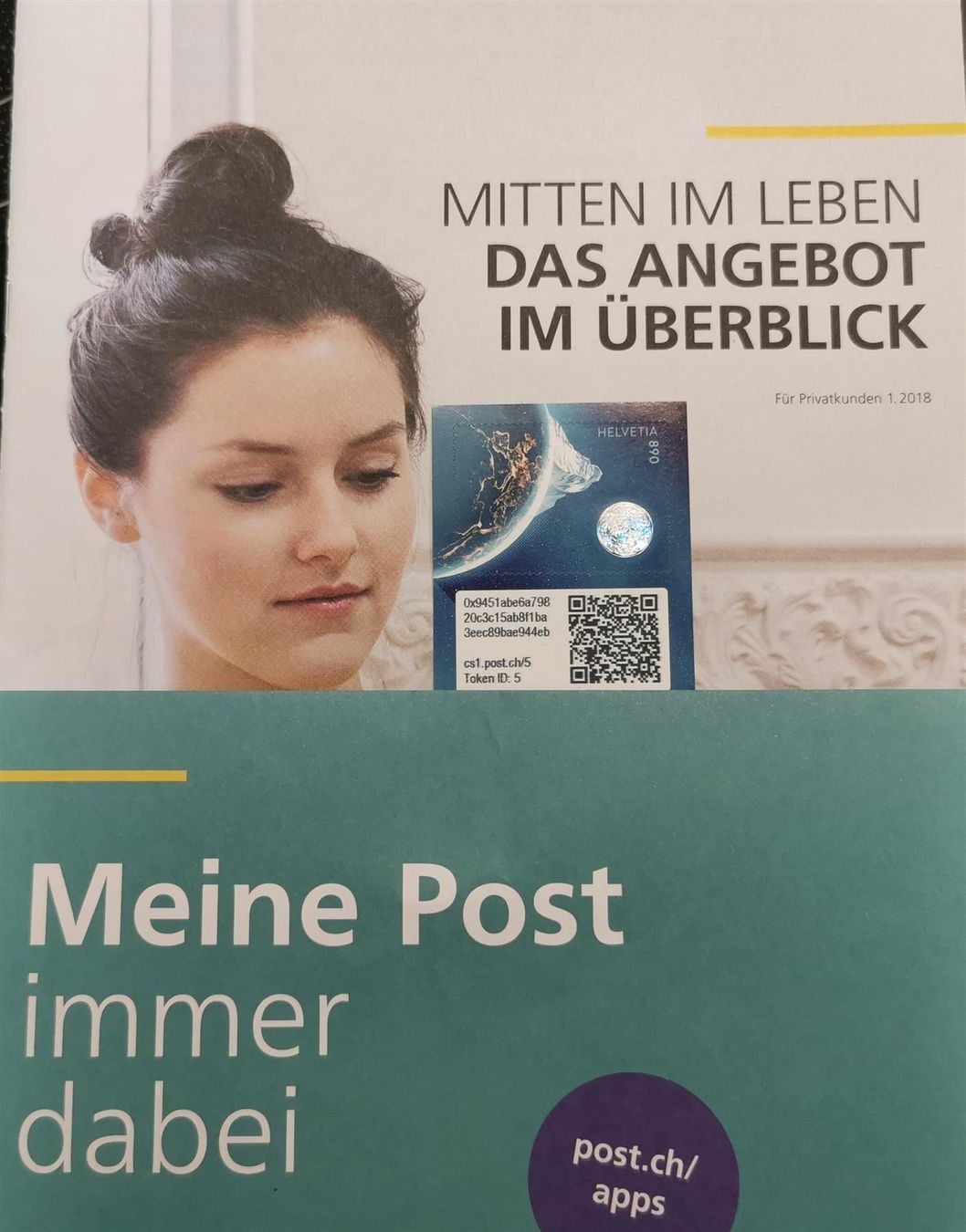 Stempel: Swiss Crypto Stamps ID5 – Neu (gemäss Beschreibung) aus Baar von CryptoShop 1