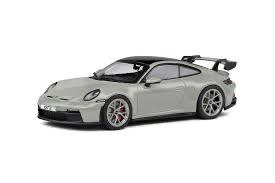 Porsche Modellini d'auto: PORSCHE 911 992 GT3 HELLGRAU 1:43 SOLIDO – Nuovo e nell'imballaggio originale da Suhr venduto da Moebelsiralfred