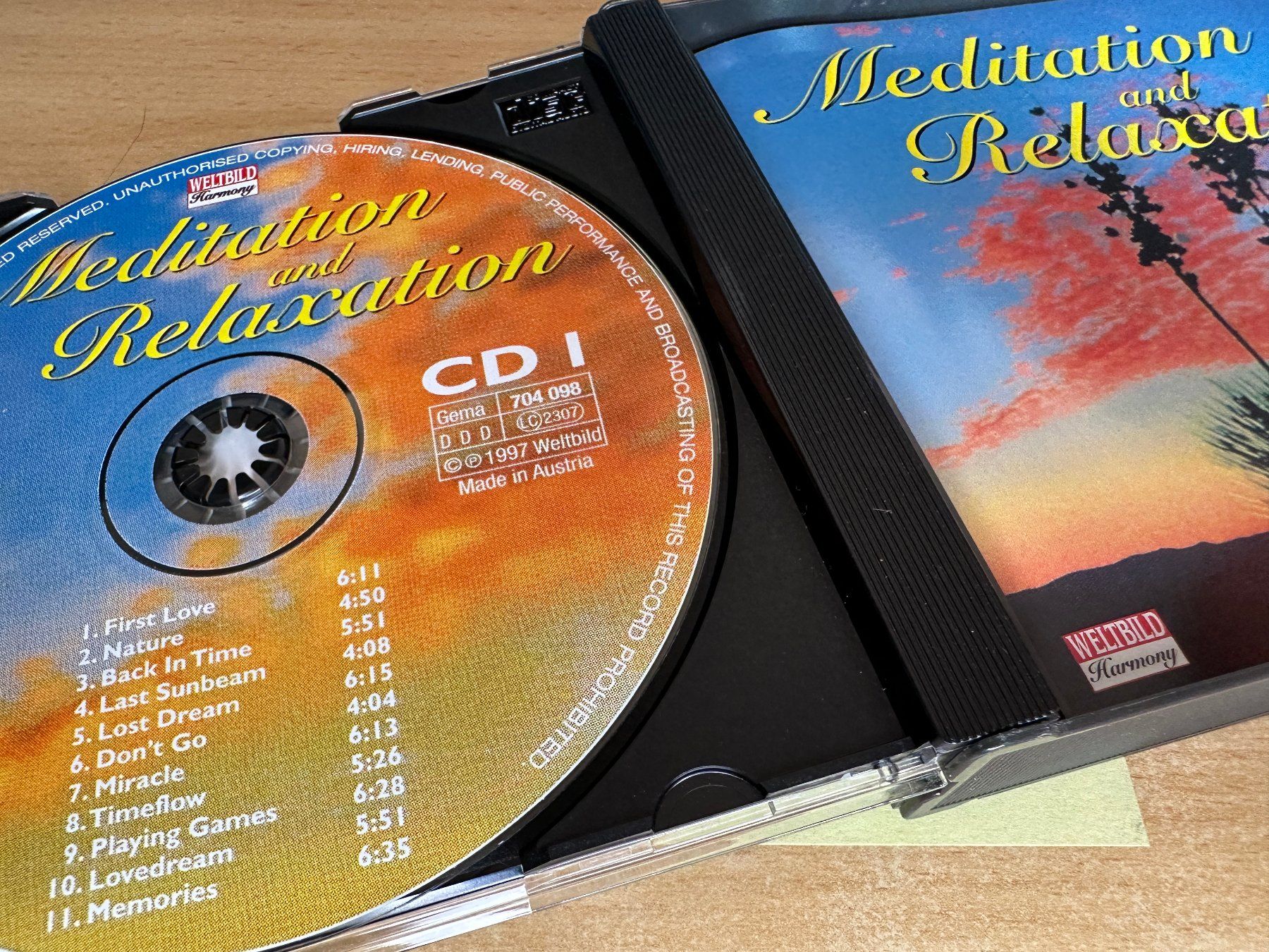 CDs: Various – Meditation And Relaxation - 3 CD – Gebraucht aus Rikon im Tösstal von Alpenmutz 2