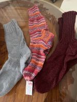 3 Paar warme Wintersocken, Gr. 42/43, gut erhalten!
