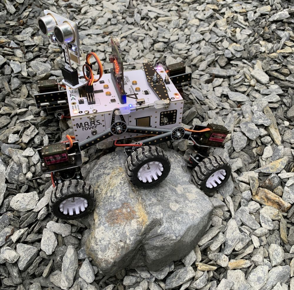 Technics Kit di costruzioni: M.A.R.S. Rover Robot for Microbit or Pi Zero – Nuovo e nell'imballaggio originale da St. Gallen venduto da ari_22 2