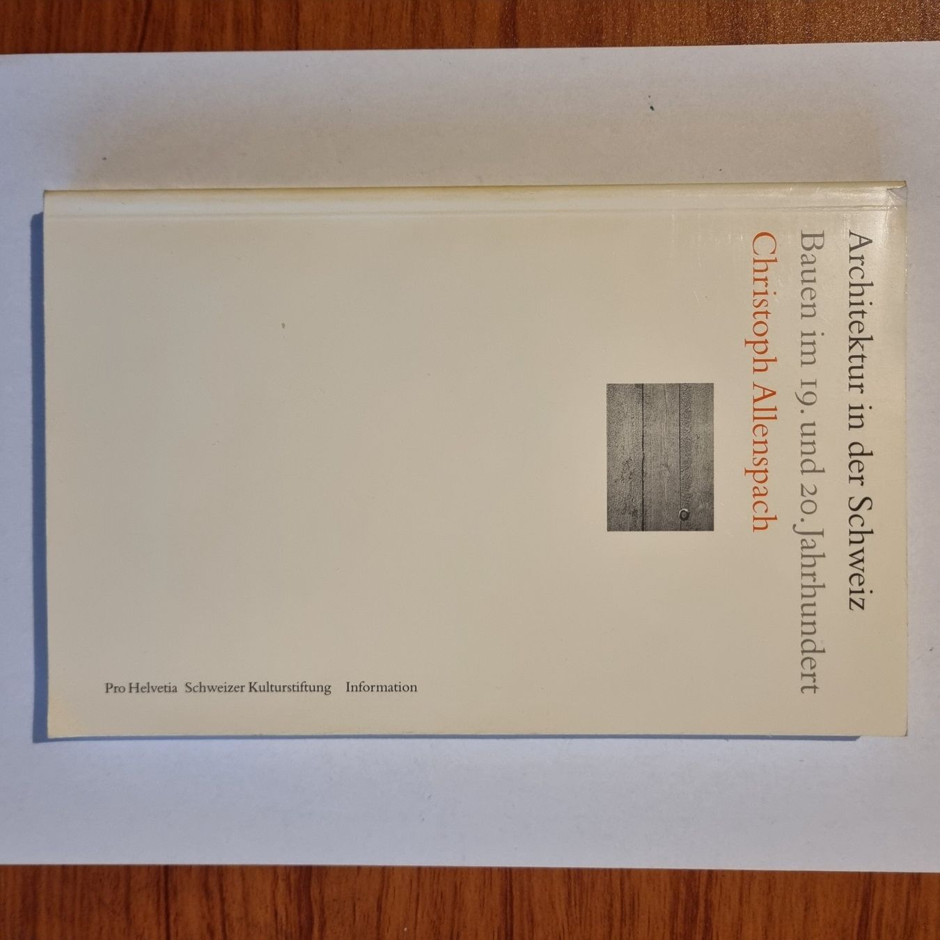 Libri: Architektur in der Schweiz – Usato da Rüti ZH venduto da Fragments05