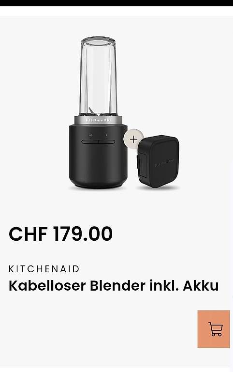 Appareils de cuisine: KitchenAid Cordless Serie – D'occasion à Zuchwil par Miss-Sunshine 1