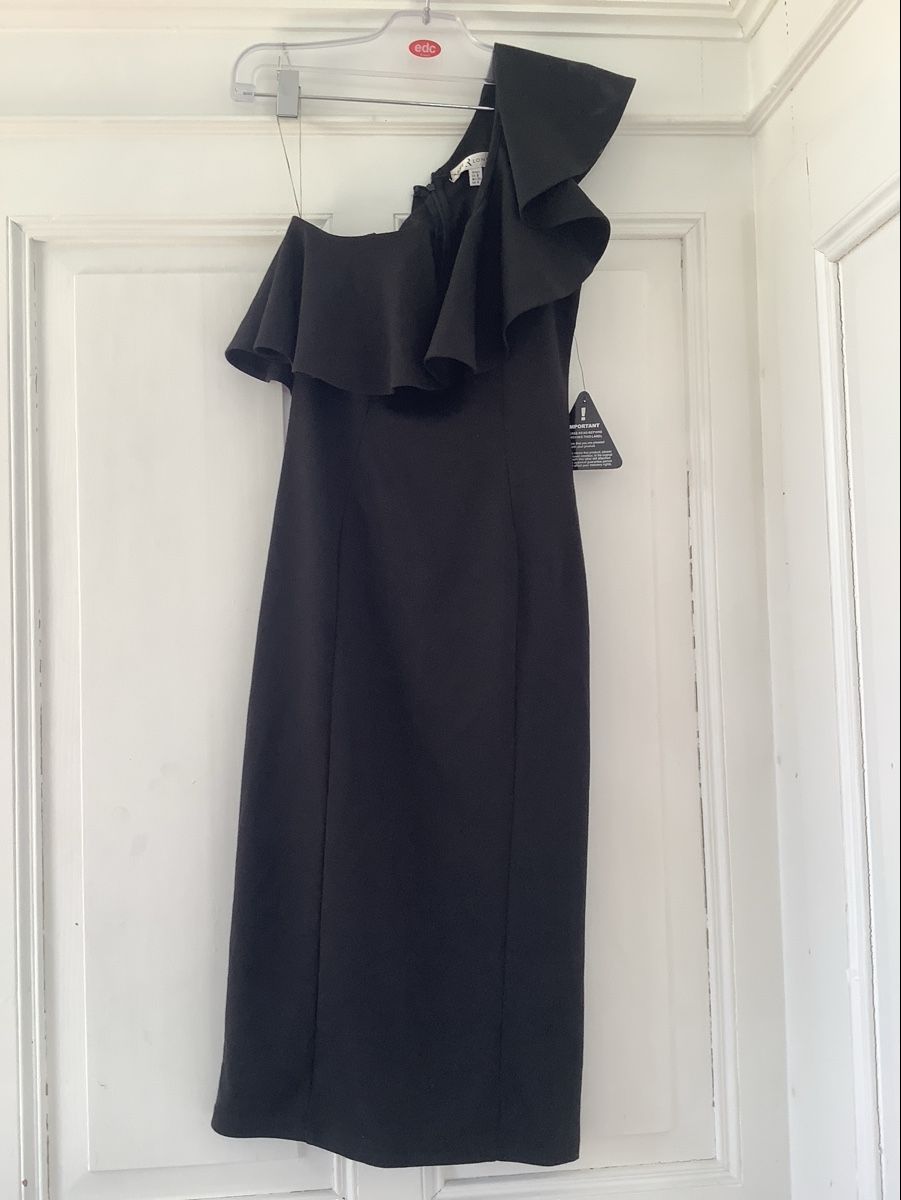 Vestiti: Cocktailkleid Schwarz Grösse 36 – Nuovo e nell'imballaggio originale da schaffhausen venduto da Chiquimiki